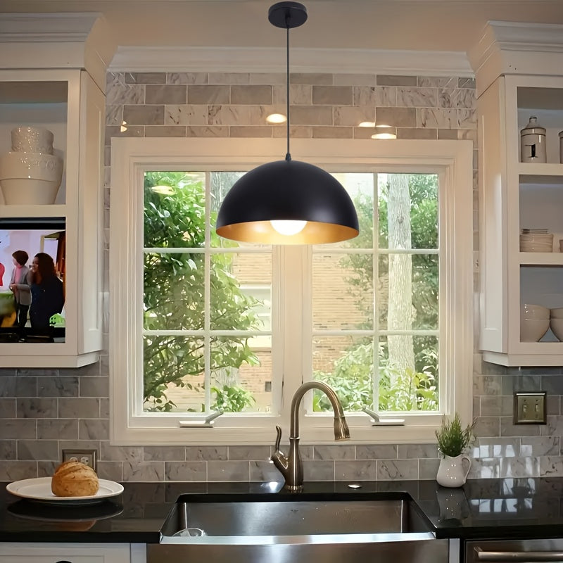 2pcs industrial kitchen island pendant lights Christmas retro rural hanging pendant lights suitable for kitchens farmhouses retro lighting restaurants E26 base ceiling lights Island lights do not include bulbsChristmas decorations