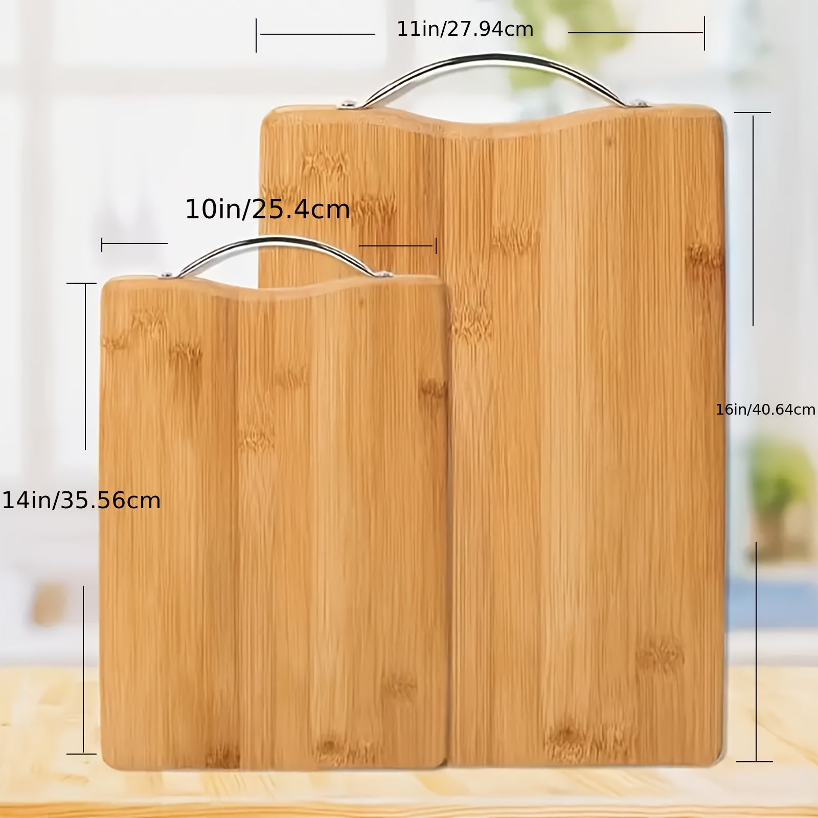 Bamboo Cutting Board Cheese And Charcuterie Board Cutting Board for Meat Cheese Bread Vegetables And Fruits Durable And Easy to Clean Suitable for Home And Dorm Use Kitchen Utensil Essential for Home Kitchens