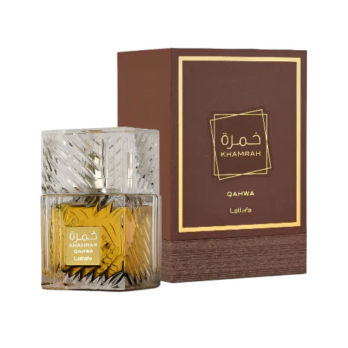 Lattafa Khamrah Qahwa Eau De Parfum 3.4oz