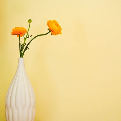 Collection of 3 Textured Porcelain Vases